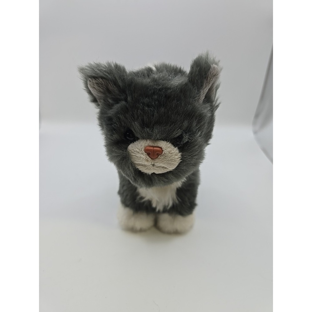 American Girl Friends Forever Kitty Cat Kitten Pet Plush Grey Poseable